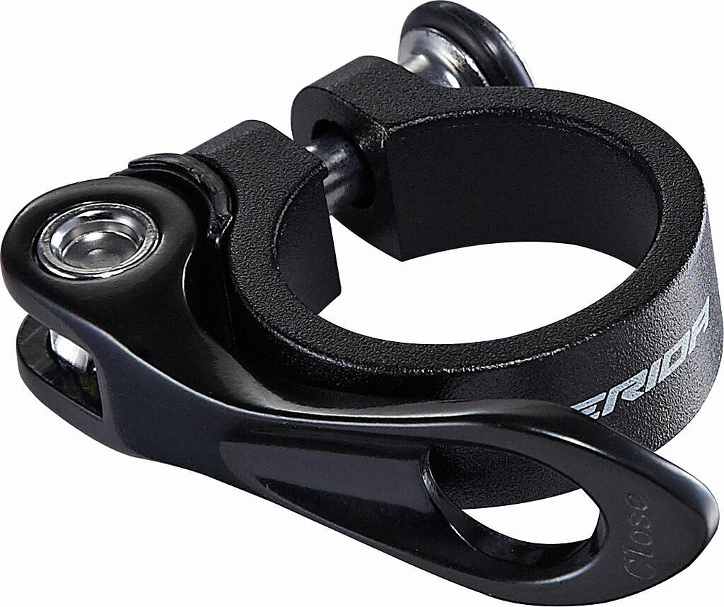 Seat post clamp w/qr 31,8mm