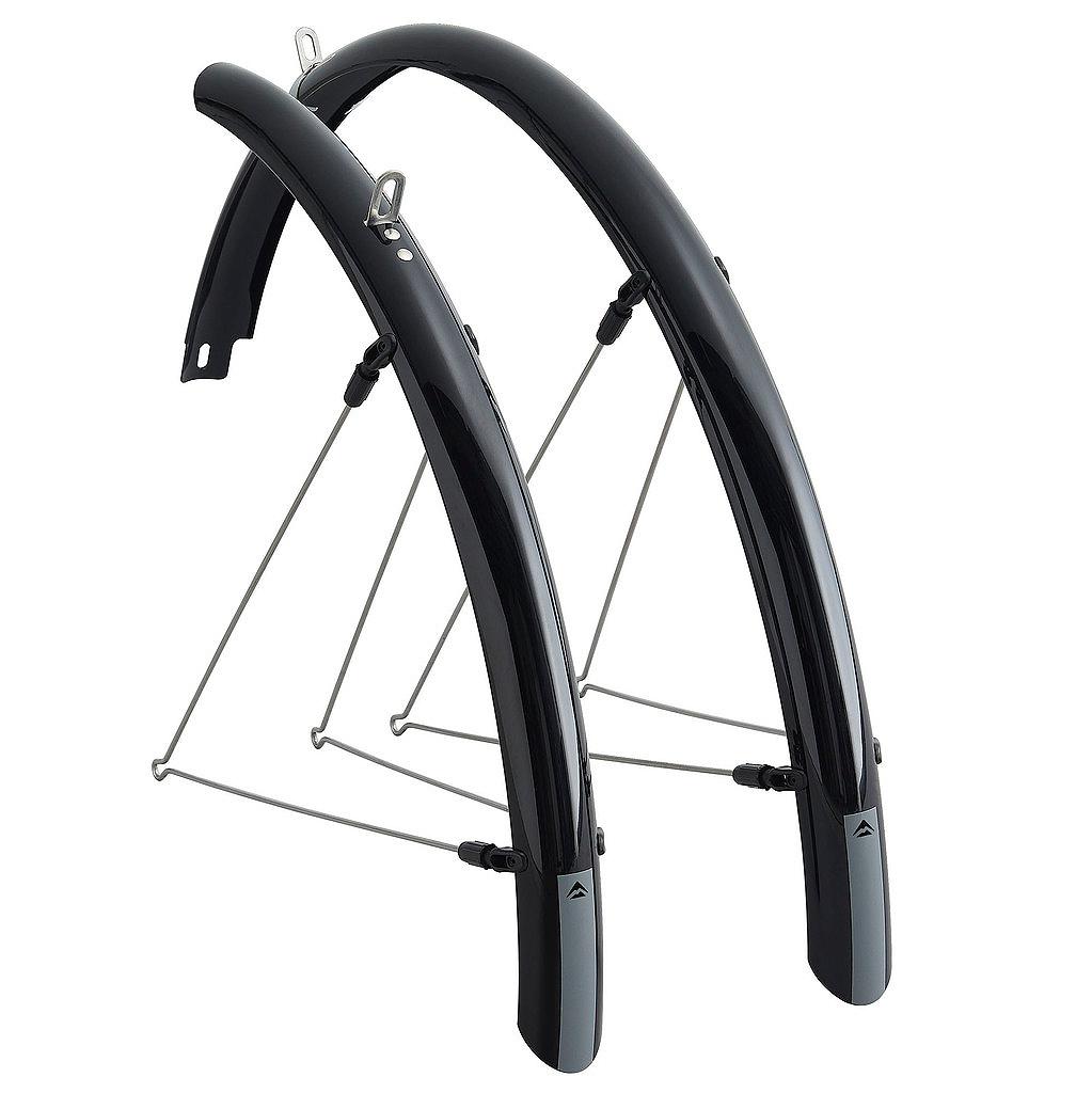 Skjermsett, m/refleks, CX/gravel/hybrid, 35mm, 28"