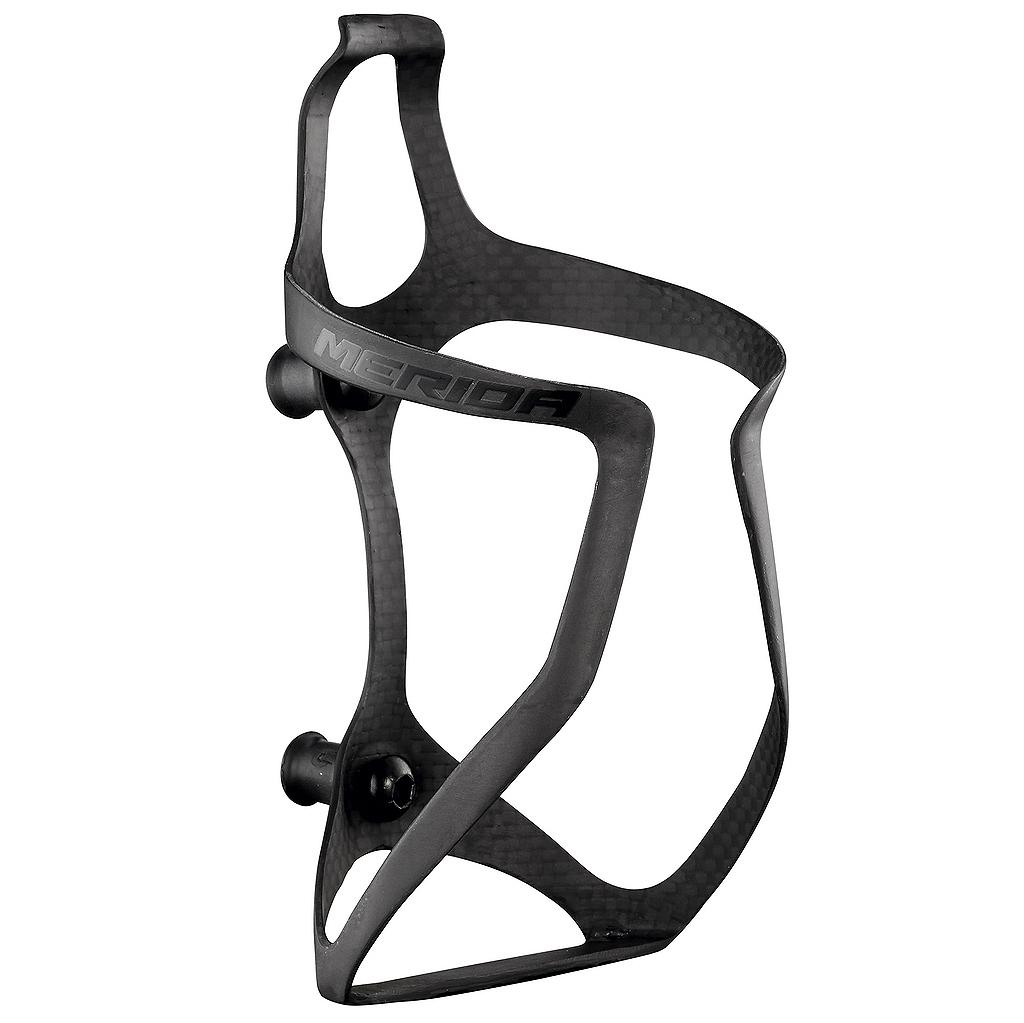 Flaskeholder, karbonfiber, sort